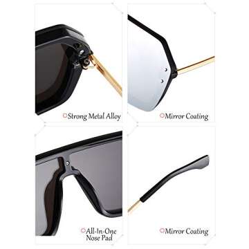 Stylish Weewooday Rimless Sunglasses for Every Occasion