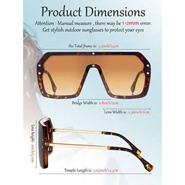 Stylish Weewooday Rimless Sunglasses for Every Occasion