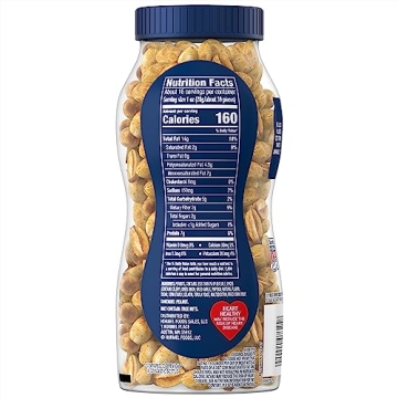 Premium PLANTERS Salted Peanuts - Crunchy & Nutty Snack