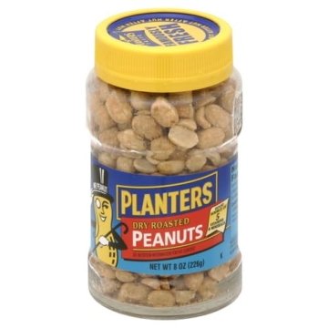 Premium PLANTERS Salted Peanuts - Crunchy & Nutty Snack