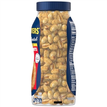 Premium PLANTERS Salted Peanuts - Crunchy & Nutty Snack