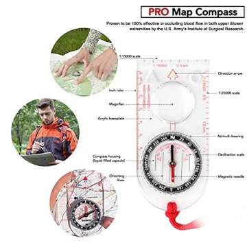 Kitgo Emergency Tourniquet Survival Kit for Outdoor Safety