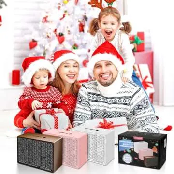 Gomyrod Wooden Savings Box with Counting Target for Goals