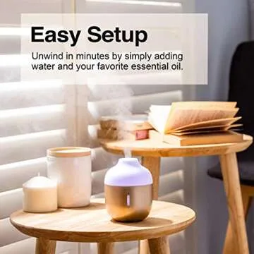 Chic Design Accents Essential Oil Diffuser - Dual Capacity