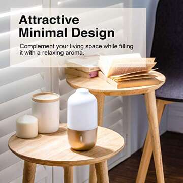 Chic Design Accents Essential Oil Diffuser - Dual Capacity
