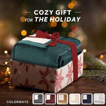 Sunbeam Royal Mink Sherpa Cabernet Heated Personal Throw / Blanket, Cozy-Warm, Adjustable Heat Settings