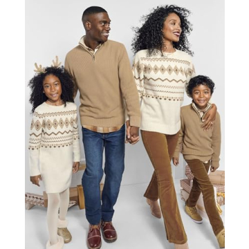 Boys' Cork Quarter Zip Sweater - The Children's Place
