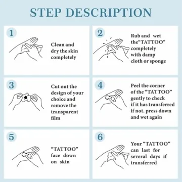 Freckles Metallic Tattoo Stickers - Waterproof Temporary Face Art