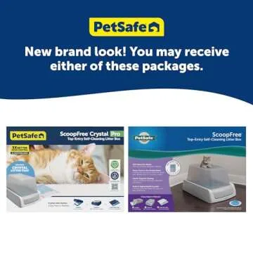 PetSafe ScoopFree Crystal Pro Self-Cleaning Litter Box