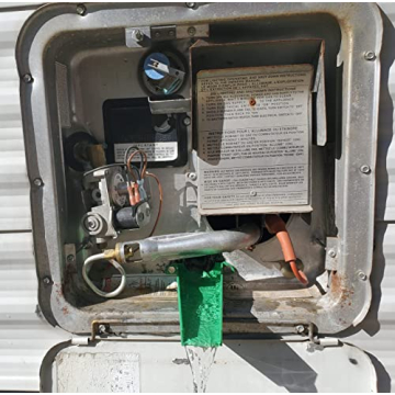 Effortless RV Water Heater Drain Funnel Tool for Maintenance