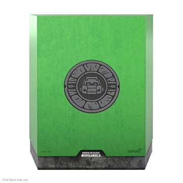 Super7 ULTIMATES! Teenage Mutant Ninja Turtles Metalhead Michelangelo - 7" TMNT Action Figure with Accessories Classic Cartoon Collectibles