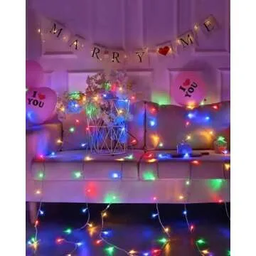 125FT LED Christmas Lights for Indoor Outdoor Use