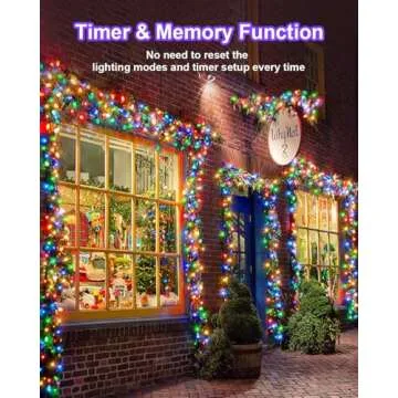 125FT LED Christmas Lights for Indoor Outdoor Use