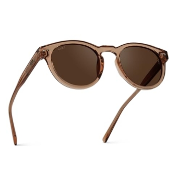 WearMe Pro Polarized Classic Round Retro Women's Sunglasses For Every Occasion