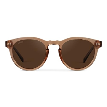 WearMe Pro Polarized Round Retro Women's Sunglasses