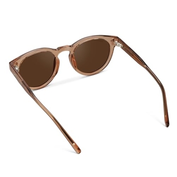 WearMe Pro Polarized Round Retro Women's Sunglasses