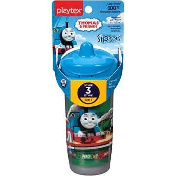 Playtex Sipsters Stage 3 Thomas the Train Sippy Cups