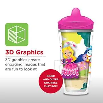 Playtex Sipsters Stage 3 Thomas the Train Sippy Cups