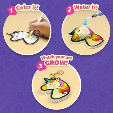 Skillmatics Aqua Puffs - Mess-Free 3D Art Kit for Kids