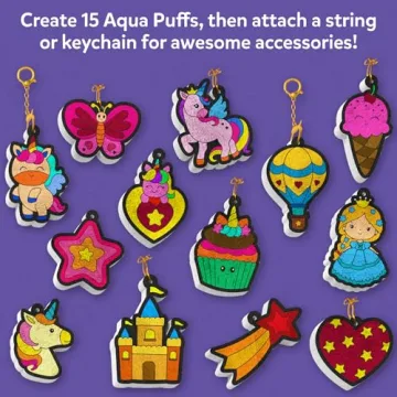 Skillmatics Aqua Puffs - Mess-Free 3D Art Kit for Kids