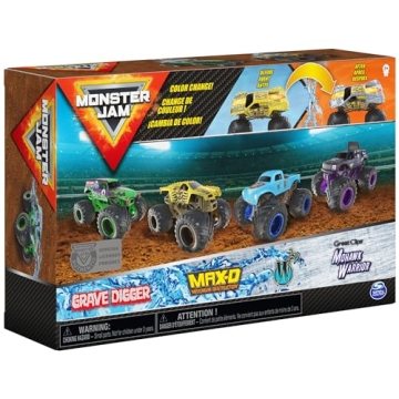 Color-Changing Monster Jam Trucks for Kids' Fun