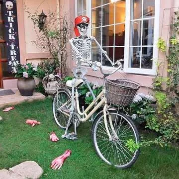 AW Pirate Life Size Skeleton for Halloween 2024