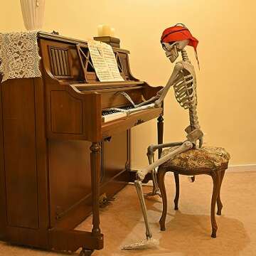 AW Pirate Life Size Skeleton for Halloween 2024