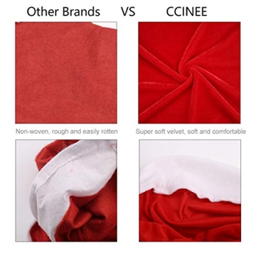 Festive Santa Hat Chair Covers for Christmas Cheer