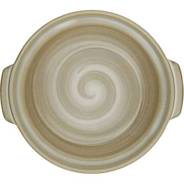 Banko Ware 52013 Ginpo Hanamishima Earthenware Pot (Deep Pot), No. 9, For 4-5 People