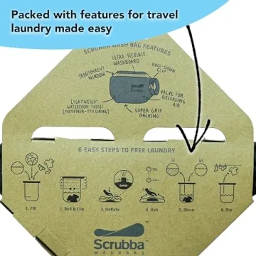 Scrubba Wash Bag - Portable Washing Machine for Travel