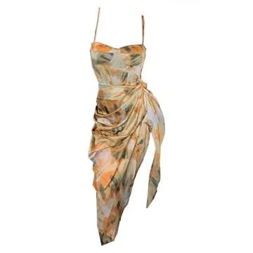 Stylish Satin Midi Dress - Perfect for Every Occasion