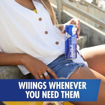 Red Bull Blue Edition Blueberry Energy Drink, 12 Fl Oz, 24 Cans