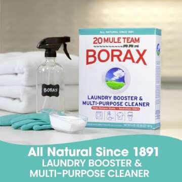 20 Mule Team Borax All Natural Detergent Booster & Cleaner