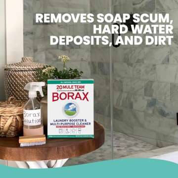 20 Mule Team Borax All Natural Detergent Booster & Cleaner