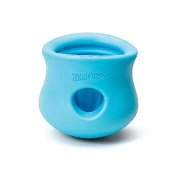 WEST PAW Zogoflex Toppl Treat Dispensing Dog Toy Puzzle – Interactive Chew Toys for Dogs – Dog T...