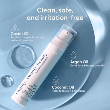 All-Natural Lash & Brow Serum for Longer, Fuller Results