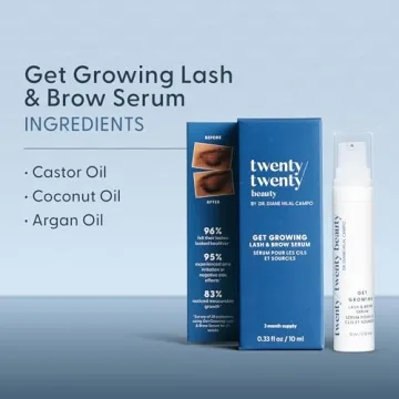 All-Natural Lash & Brow Serum for Longer, Fuller Results