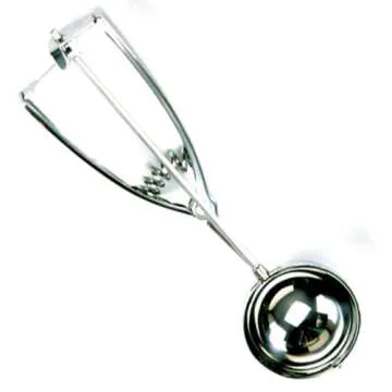 Norpro stainless steel scoop, 56MM (4 Tablespoons), As Shown