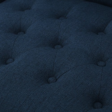 Christopher Knight Toddman High-Back Club Chair in Dark Blue