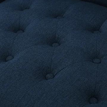 Christopher Knight Toddman High-Back Club Chair in Dark Blue