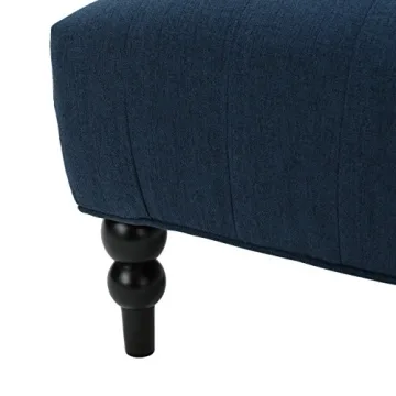 Christopher Knight Toddman High-Back Club Chair in Dark Blue