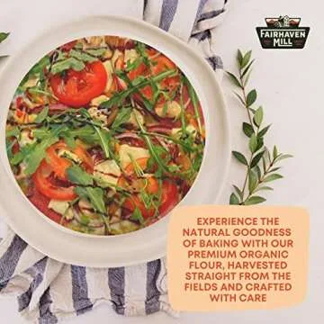 Fairhaven Mill Whole Grain Buckwheat Flour - Ancient Grain Superfood - Nutty Flavor for Pancakes, Muffins - Naturally Gluten-Free - 5 lbs Bag - 8508