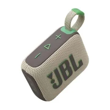 JBL Go 4 Ultra-Portable Bluetooth Speaker with Big Sound, Waterproof, and 7-Hour Battery