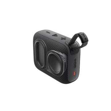 JBL Go 4 - Ultra-Portable, Waterproof and Dustproof Bluetooth Speaker, Big Pro Sound with Punchy bass, 7-Hour Built-in Battery, Made in Part with Recycled Materials (Sand)