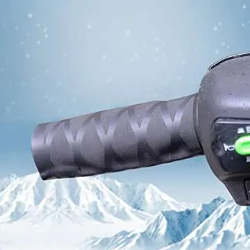 YehVeh 4 Pack Universal Non-Slip Heat Shrink Motorcycle Hand Grips Cover