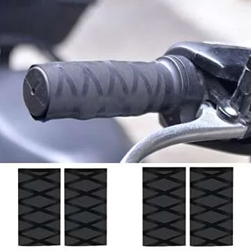 YehVeh Non-Slip Motorcycle Hand Grips for Ultimate Comfort