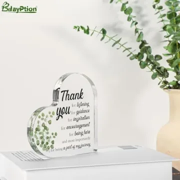 Thank You Decorations Acrylic Plaque for Gifts