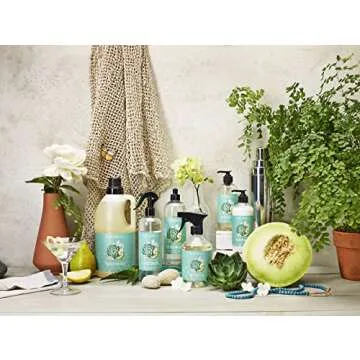 Caldrea Dish Soap, Biodegradable Dishwashing Liquid made with Soap Bark and Aloe Vera, Pear Blossom Agave Scent, 16 oz