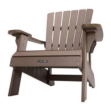 Lifetime Faux Wood Adirondack Chair