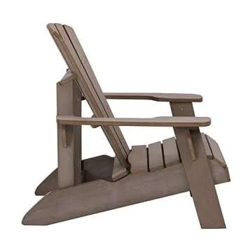 Lifetime Faux Wood Adirondack Chair